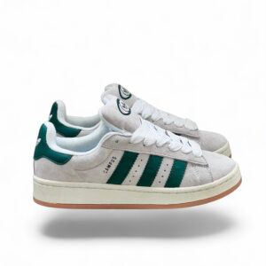 Adidas campus 00’s white / green